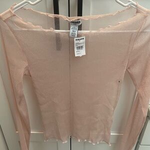 NWT-long sleeve top size small
